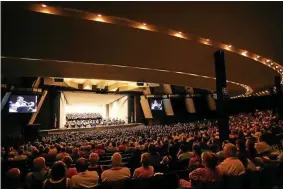  ?? FILE PHOTO ?? The Philadelph­ia Orchestra performs at the Saratoga Performing Arts Center.