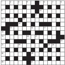  ??  ?? NO 15,612 PRIZES of £20 will be awarded to the senders of the first three correct solutions checked. Solutions to: Daily Mail Prize Crossword No. 15,612, PO BOX 3451, Norwich, NR7 7NR. Entries may be submitted by second-class post. Envelopes must be...