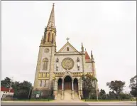  ??  ?? St. Patrick’s Roman Catholic Church on North Avenue in Bridgeport.