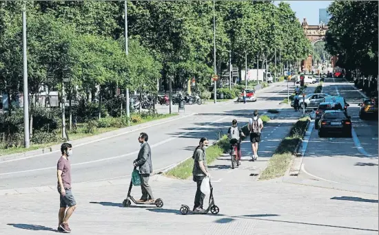  ?? ÀLEX GARCIA ?? Grandes recorridos. La actuación afecta a vías atractivas que conectan con puntos de concentrac­ión, como el paseo de Sant Joan