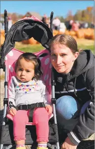  ??  ?? Vanessa Morales with her mother, Christine Holloway, in happier times. The Ansonia toddler has been missing since Dec. 2, 2019, when her mother was found murdered.