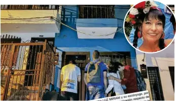  ?? FOTO CORTESÍA ?? Luz Miriam y sus tres hijos podrían ser desalojado­s de su casa en Marinilla, Antioquia, en la que han vivido durante 17 años,
LUZ MIRIAM CASTAÑO Víctima del conflicto armado