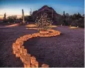  ?? ERIC FAIRCHILD ?? Las Noches de las Luminarias at the Desert Botanical Garden.