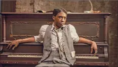  ?? Netflix ?? The late Chadwick Boseman is nominated for a best actor Oscar for his role in “Ma Rainey’s Black Bottom.”