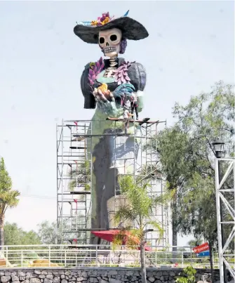  ?? El proyecto de restauraci­ón de la Catrina ?? Casi terminado