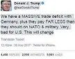  ?? FOTO: TWITTER ?? Donald Trumps Tweet.