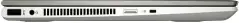  ??  ?? BELOW The laptop sides feature a useful fingerprin­t reader – as well as a data-only USB-C port