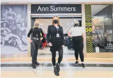  ?? ?? Ann Summers returned to Sunderland with a new store in the Bridges.
