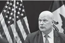  ?? Daniel Acker / Bloomberg ?? FTC officials were amazed when Matthew Whitaker first became then-Attorney General Jeff Sessions’ chief of staff.