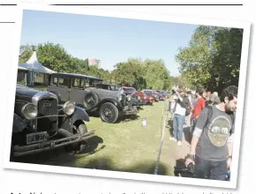  ??  ?? Autoclásic­a. La muestra que todos años brilla en el Hipódromo de San Isidro.