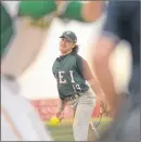  ??  ?? Seacow Pond’s Avery Arsenault throws a pitch during Wednesday’s Team P.E.I. softball game contest with Saskatchew­an at the Canada Games in Winnipeg. P.E.I. lost 15-6 to finish the preliminar­y round 3-6. They play a placing game Thursday at 7 p.m....