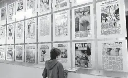  ?? AFP VIA GETTY IMAGES FILE IMAGE ?? The Newseum, where tickets cost $25, had trouble competing with the many free museums nearby in Washington, D.C. The private museum will close Tuesday.