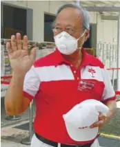  ??  ?? Former PAP veteran Dr Tan Cheng Bock is now contesting as an opposition candidate. He challenged Tony Tan in 2011 for the presidency of Singapore and lost by just 0.35% of the vote. – AFPPIX
