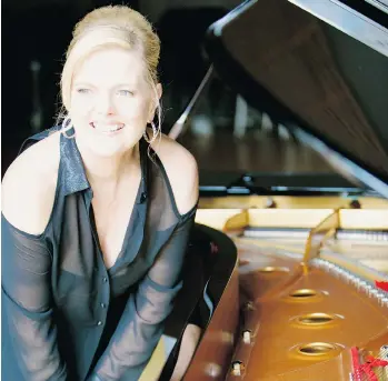  ??  ?? Jazz vocalist Carol Welsman is returning to B.C. with a new album and major milestone under her belt: she has been cancer-free for a decade.