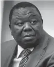  ??  ?? Morgan Tsvangirai