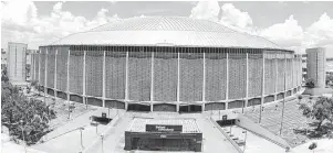  ?? Nick de la Torre / Houston Chronicle ?? The Astrodome 50 years ago symbolized our city’s futuristic notions. It could be a center of innovation again.