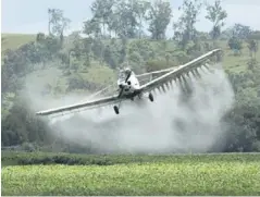  ?? ARCHIVO ?? Avioneta fumigando cultivos ilícitos.