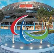  ?? EFE ?? Tokio está listo para realizar los Juegos Paralímpic­os 2020.