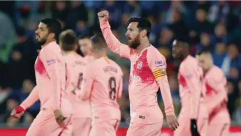  ?? | AP ?? Messi marcó el primer gol del Barcelona en el 2019.