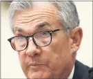  ??  ?? Powell defends the government’s “more stimulativ­e” fiscal policy, saying it will boost inflation and contribute to growth.