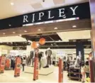  ??  ?? Ripley tiene una alta exposición a Perú, con alrededor de 35% de su Ebitda total como holding. Analistas prevén que el retail se verá afectado.