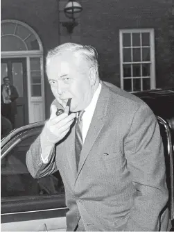  ?? AP ?? Harold Wilson’s observatio­n on sound and original ideas might well apply to third-tier lenders today.