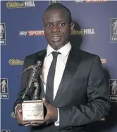  ?? /NEIL P MOCKFORD/GETTY IMAGES ?? Chelsea midfielder N'Golo Kante has been named EPL’s player of the year.