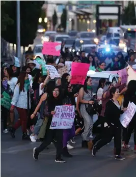  ?? JORGE SÁNCHEZ ?? “Por el bien de todas las mujeres”.