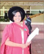  ?? PICTURE: SUPPLIED ?? Senior lecturer in English education at UKZN Ansurie Pillay was honoured with the Distinguis­hed Teachers’ Award 2017.