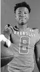  ?? STEPHEN M. DOWELL/ ORLANDO SENTINEL ?? Lake Brantley running back Anthony Williams has rushed for 539 yards and seven touchdowns in seven games this season for the Patriots.