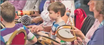  ?? ?? Top right: BBC SSO at a previous Tunes for Tots.