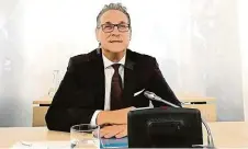  ?? Foto: Profimedia ?? Oběť podivné kampaně Bývalý rakouský vicekanclé­ř a šéf pravicové Svobodné strany Rakouska (FPÖ) Heinz-Christian Strache.