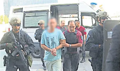  ??  ?? Reincident­e. El uruguayo Oscar Scanziani (42) fue deportado en febrero. Tenía 5 condenas por robo.