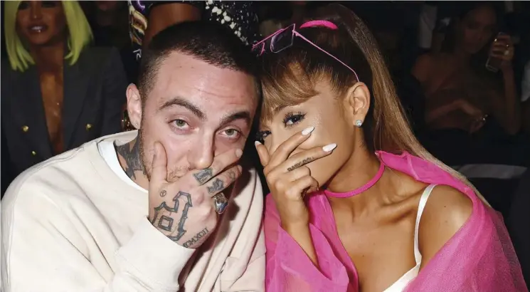  ?? Jeff Kravitz ?? Pop star Ariana Grande’s latest album Thank U, Next comes after a year of heartbreak, including the death of her ex, rapper Mac Miller.