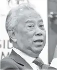  ??  ?? Muhyiddin