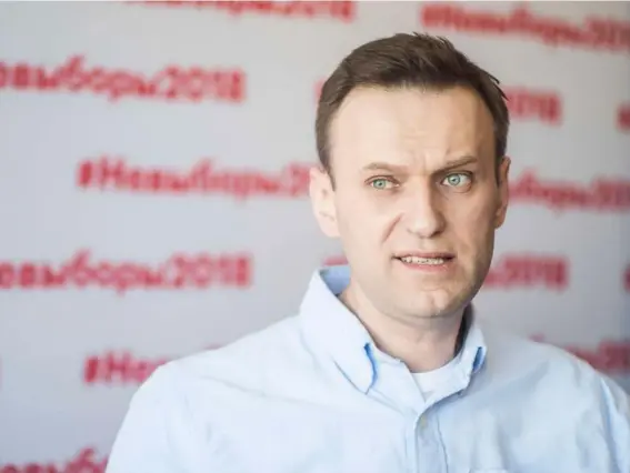  ??  ?? Alexei Navalny, the most credible challenger who was forced to sit the election out, had called for a boycott of the poll (Reuters)