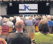  ?? FOTOS: ATI, STADT, A. BAUM ?? Immer gut besucht: das „Kino Kaarst“.