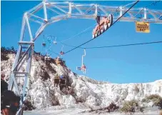  ??  ?? Magic Mountain chairlift, circa 1965. Picture: Gold Coast City Council Local Studies Library.