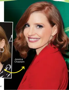  ??  ?? Jessica Chastain