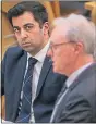  ??  ?? Justice Secretary Humza Yousaf and Lord Advocate James Wolffe