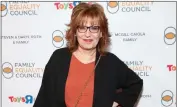  ?? ASTRID STAWIARZ — GETTY IMAGES ?? Joy Behar, the comic and co-host of “The View,” on Friday announced “Joy's Banned Book Club,” a new weekly segment on the daytime talk show.