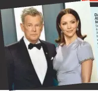  ?? ?? DAVID FOSTER AND KATHARINE MCPHEE
Singers David Foster, 72, is in a relationsh­ip with 38-year-old Katharine McPhee. The couple, with 34-year age difference, first met in 2006 during McPhee’s stint at a singing reality show. Soon , the bond between the duo grew stronger and later, in 2019, they decided to get married.