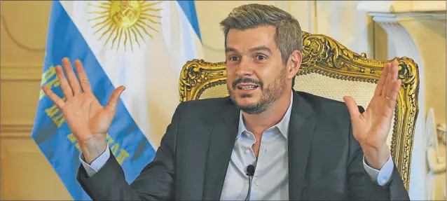  ?? FOTOS: FACUNDO IGLESIAS ?? “CON LOS MEDIOS hay un alineamien­to de valores más que un apoyo. Nosotros no negociamos con nadie. Se habló más de crisis y tarifas que de las bondades del Gobierno”.