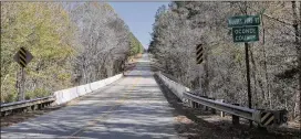  ?? BOB ANDRES / BANDRES@AJC.COM ?? Agents conducted close to 2,800 interviews in their effort to identify members of a white mob that abducted four field hands and shot them near the Moore’s Ford Bridge (seen here) at the Walton-Oconee County line.