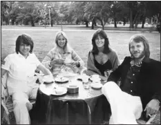  ?? AP FILE ?? ABBA, in its heyday: from left, Bjorn Ulvaeus, Agnetha Faltskog, Anni-frid Lyngstad and Benny Andersson.