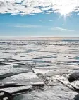  ?? Foto: dpa ?? Die Eisdecke des Ozeans ist nicht mehr ganzjährig geschlosse­n.