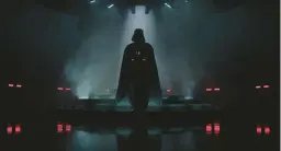  ?? LUCASFILM LTD. /DISNEY+ ?? Hayden Christense­n as Darth Vader in the series “Obi-Wan Kenobi.”
