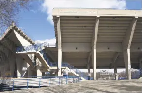  ?? Arnold Gold / Hearst Connecticu­t Media ?? The Connecticu­t Tennis Center, home of the former CT Open tennis tournament, in New Haven on Feb. 25.