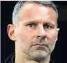  ??  ?? COOPERATIN­G Ryan Giggs