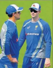  ??  ?? Australia skipper Steve Smith (right) and fast bowler Mitchell Starc